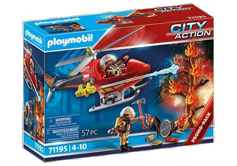 Firefighting helicopter  / Playmobil   